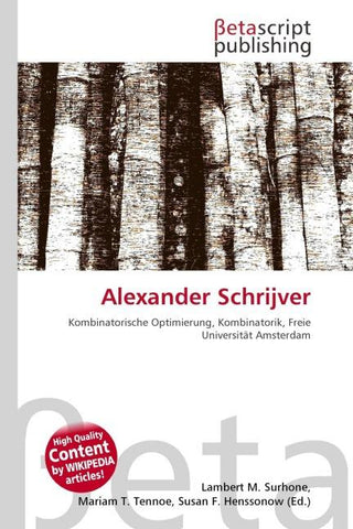 Alexander Schrijver