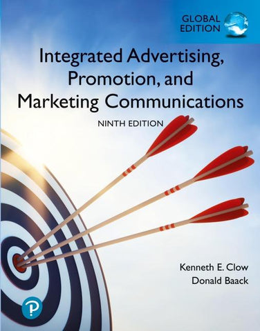 Integrated Advertising, Promotion, and Marketing Communications, Global Edition