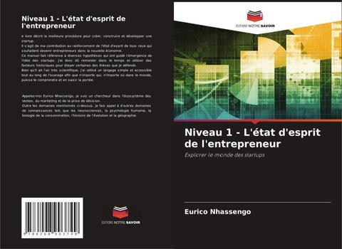 Niveau 1 - L'état d'esprit de l'entrepreneur