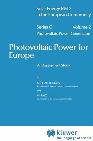Photovoltaic Power for Europe