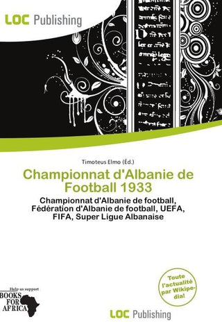 Championnat d'Albanie de Football 1933