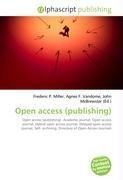 Open access (publishing)