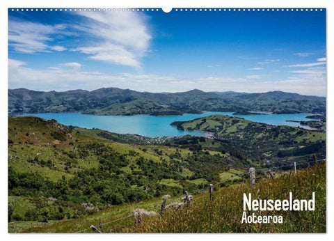 Neuseeland (Wandkalender 2026 DIN A2 quer), CALVENDO Monatskalender