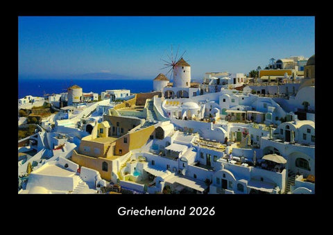 Griechenland 2026 Fotokalender DIN A3