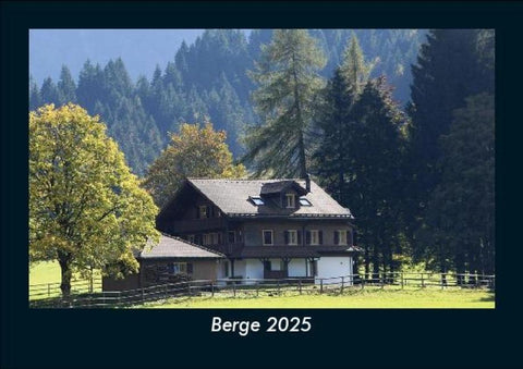 Berge 2025 Fotokalender DIN A5