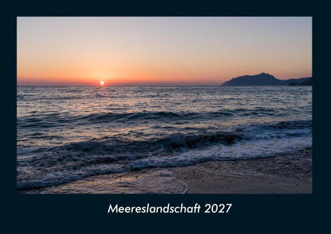 Meereslandschaft 2027 Fotokalender DIN A4