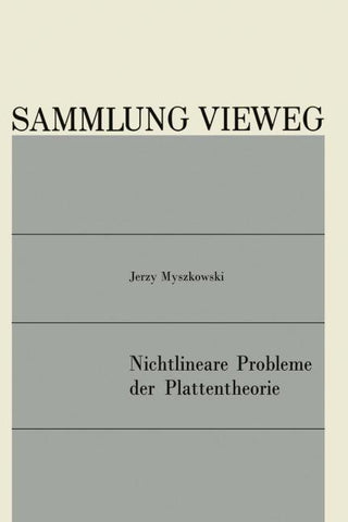 Nichtlineare Probleme der Plattentheorie