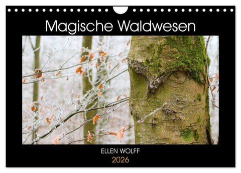 Magische Waldwesen (Wandkalender 2026 DIN A4 quer), CALVENDO Monatskalender