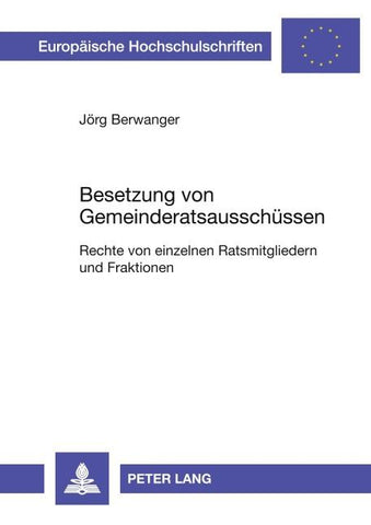 Besetzung von Gemeinderatsausschüssen