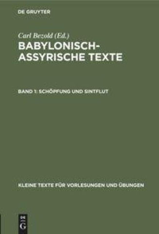 Schöpfung und Sintflut