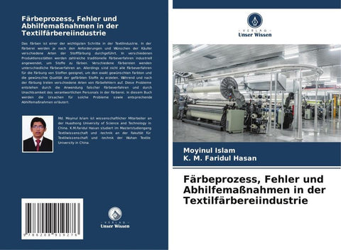 Färbeprozess, Fehler und Abhilfemaßnahmen in der Textilfärbereiindustrie