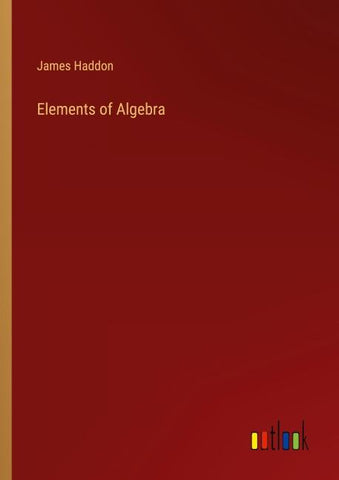 Elements of Algebra