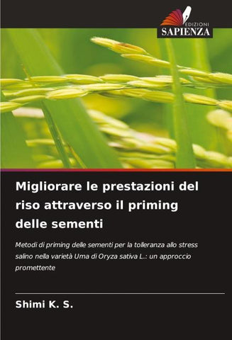 Migliorare le prestazioni del riso attraverso il priming delle sementi
