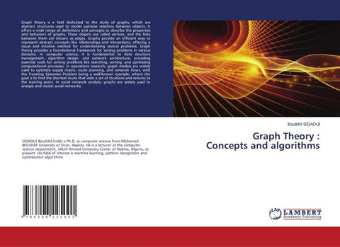 Graph Theory : Concepts and algorithms
