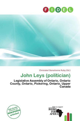 John Leys (politician)