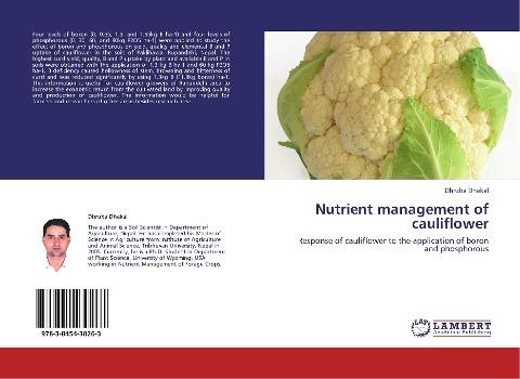 Nutrient management of cauliflower