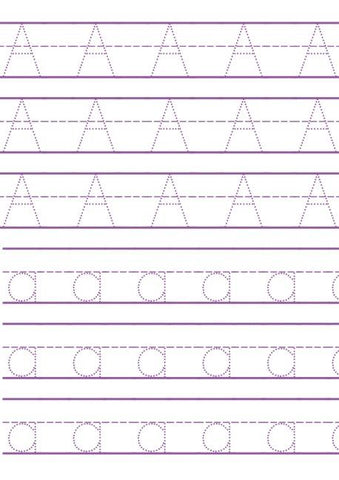 ABC Letter Tracing Practice Workbook for Kids: Learning To Write Alphabet. Handwriting Activity Book For Preschoolers, Kindergartens