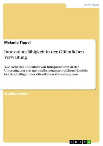 Innovationsfähigkeit in der Öffentlichen Verwaltung