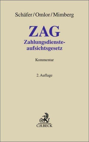 Zahlungsdiensteaufsichtsgesetz. ZAG