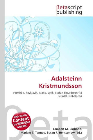 Adalsteinn Kristmundsson