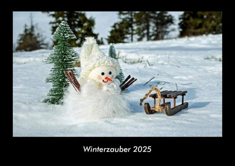 Winterzauber 2025 Fotokalender DIN A3