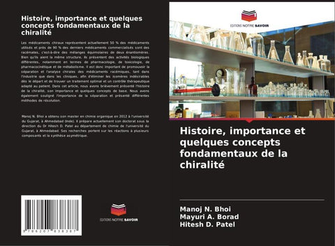 Histoire, importance et quelques concepts fondamentaux de la chiralité