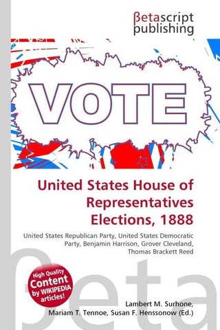 United States House of Representatives Elections, 1888
