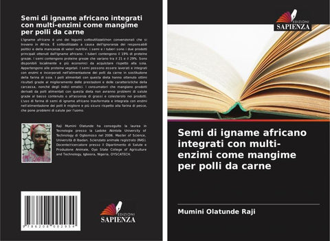 Semi di igname africano integrati con multi-enzimi come mangime per polli da carne