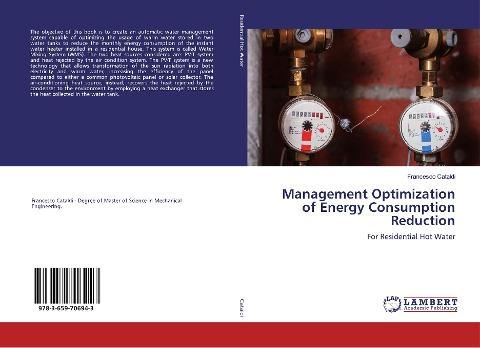 Management Optimization of Energy Consumption Reduction