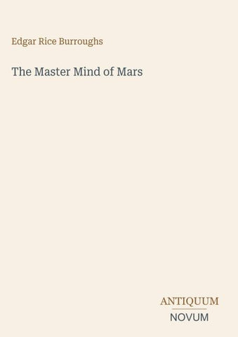 The Master Mind of Mars