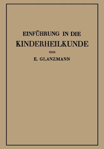 Einführung in die Kinderheilkunde