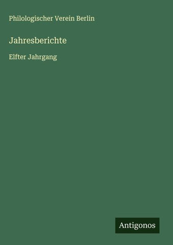 Jahresberichte