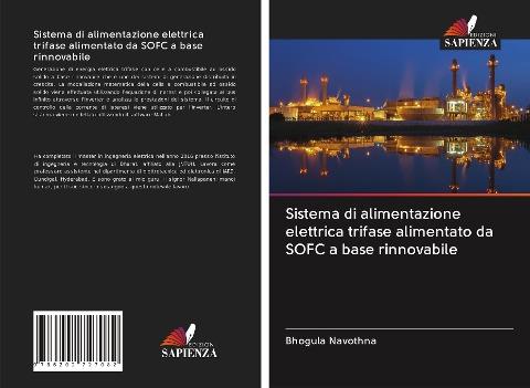 Sistema di alimentazione elettrica trifase alimentato da SOFC a base rinnovabile