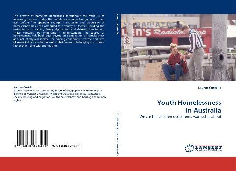 Youth Homelessness in Australia
