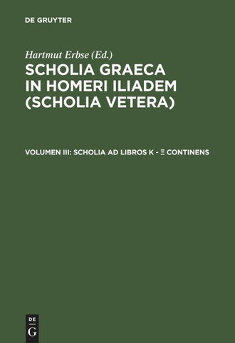 Scholia ad libros K - Ξ continens