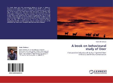 A book on behavioural study of Deer