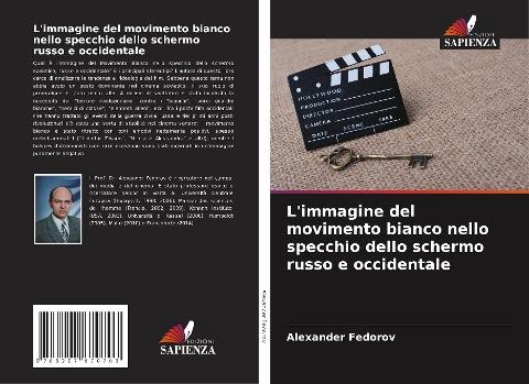 L'immagine del movimento bianco nello specchio dello schermo russo e occidentale