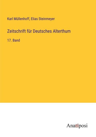 Zeitschrift für Deutsches Alterthum