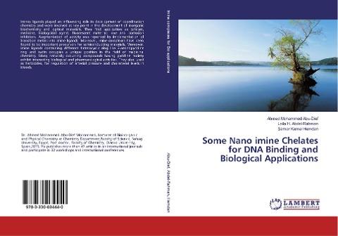 Some Nano imine Chelates for DNA Binding and Biological Applications