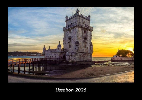 Lissabon 2026 Fotokalender DIN A3