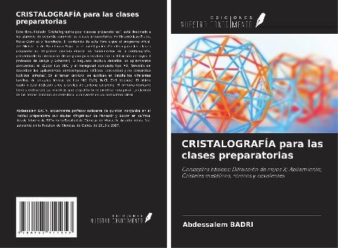 CRISTALOGRAFÍA para las clases preparatorias