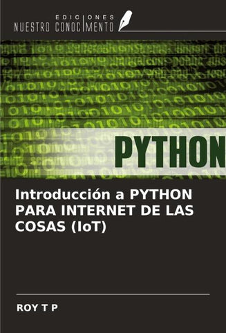 Introducción a PYTHON PARA INTERNET DE LAS COSAS (IoT)