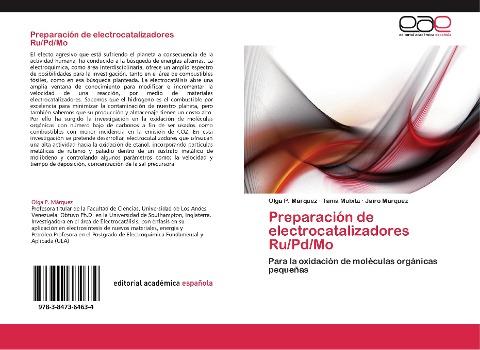 Preparación de electrocatalizadores Ru/Pd/Mo