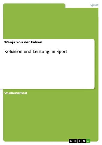 Kohäsion und Leistung im Sport
