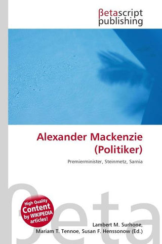 Alexander Mackenzie (Politiker)