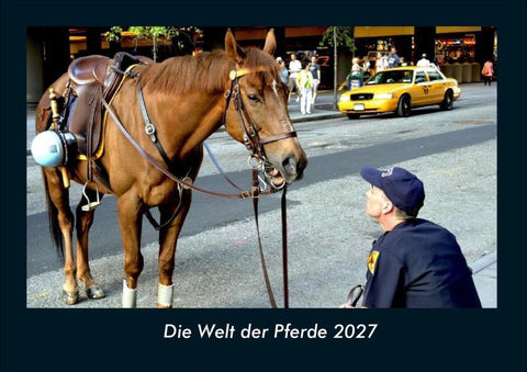 Die Welt der Pferde 2027 Fotokalender DIN A4