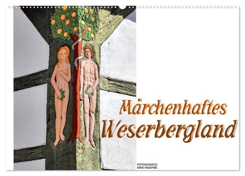 Märchenhaftes Weserbergland (Wandkalender 2026 DIN A2 quer), CALVENDO Monatskalender