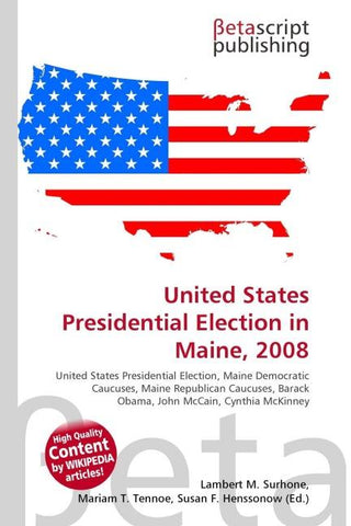 United States Presidential Election in Maine, 2008