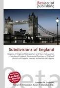 Subdivisions of England