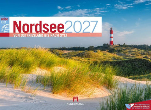 Nordsee ReiseLust Kalender 2027 | von Ostfriesland bis nach Sylt